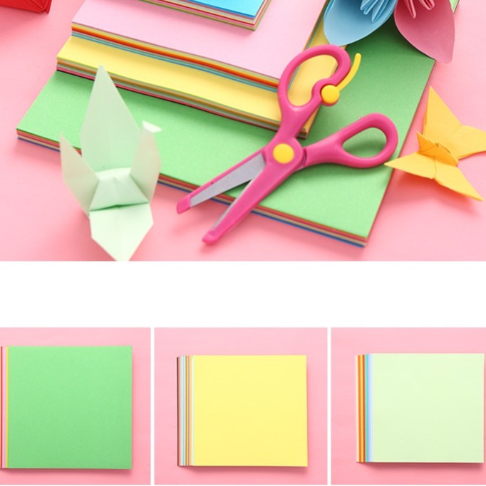 Giấy thủ công học sinh - origami