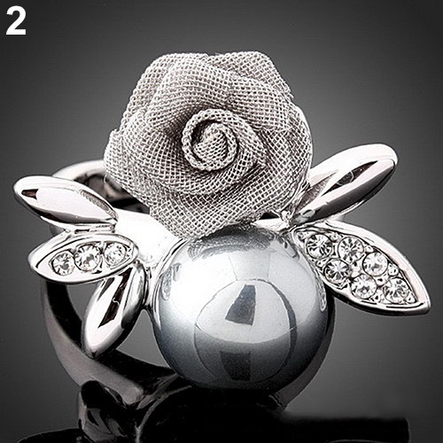 Nhẫn mạ vàng đính ngọc thời trang cá tính cho nữ