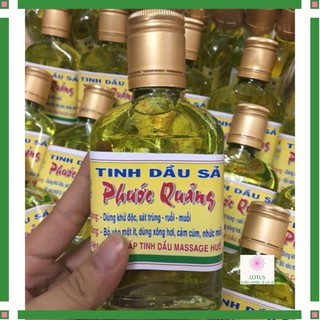 Tinh dầu sả nguyên chất đuổi muỗi, chuột, gián, kiến 1 lọ 100ml