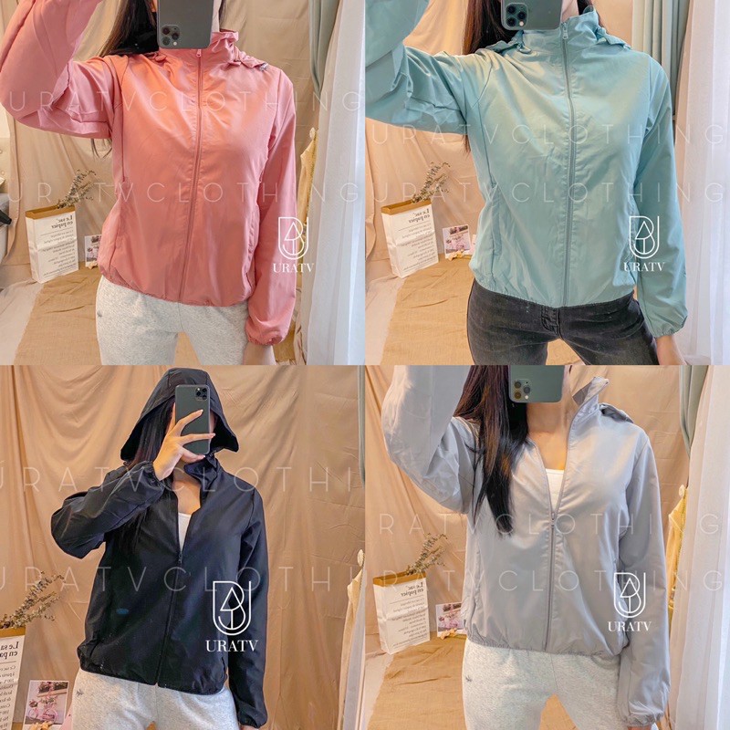 [FREESHIP-ẢNH CHÍNH CHỦ] Áo KHOÁC DÙ 2 lớp G.U chuẩn xịn | BigBuy360 - bigbuy360.vn