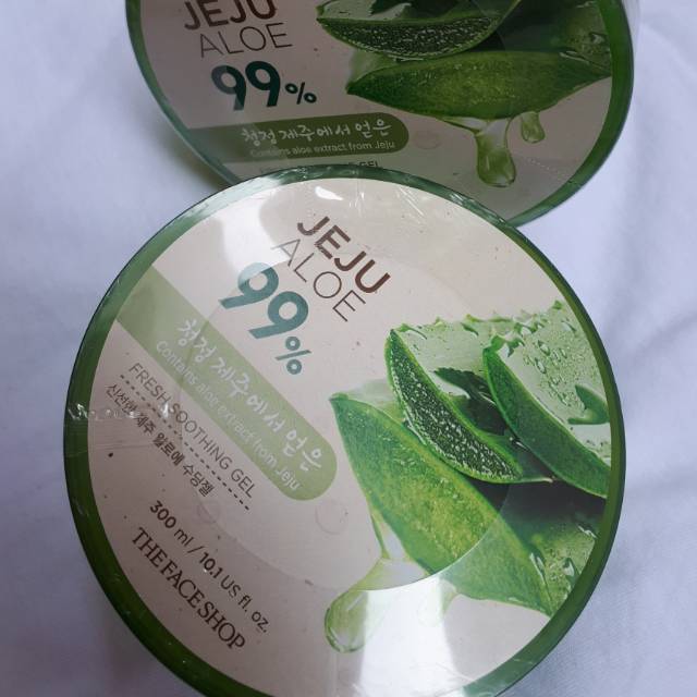 THE FACE SHOP (Hàng Mới Về) Gel Chiết Xuất Lô Hội 99% Làm Dịu Da Jeju