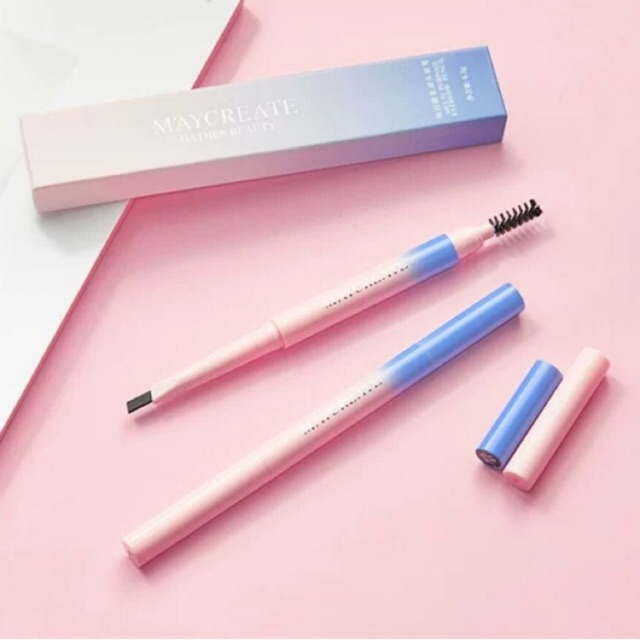 MAYCREATE – Chì kẻ mày 2 đầu chải mày Multi Purpose Eyebrown Pencil