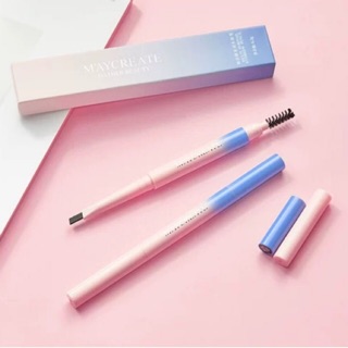 Maycreate – chì kẻ mày 2 đầu chải mày multi purpose eyebrown pencil