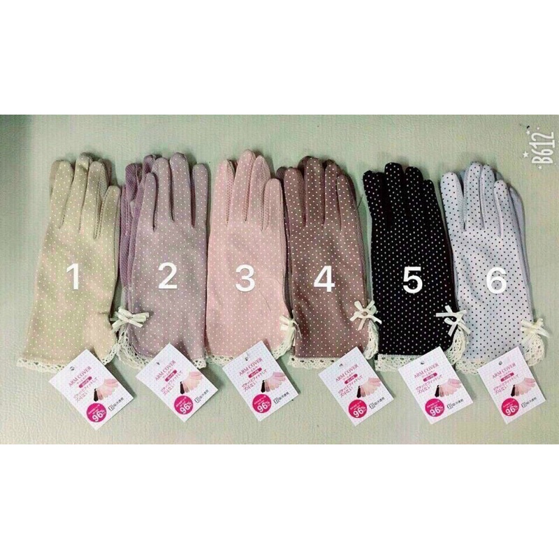 Găng tay chống nắng, chống tia UV cực tốt của Nhật chất vải cotton cực mát