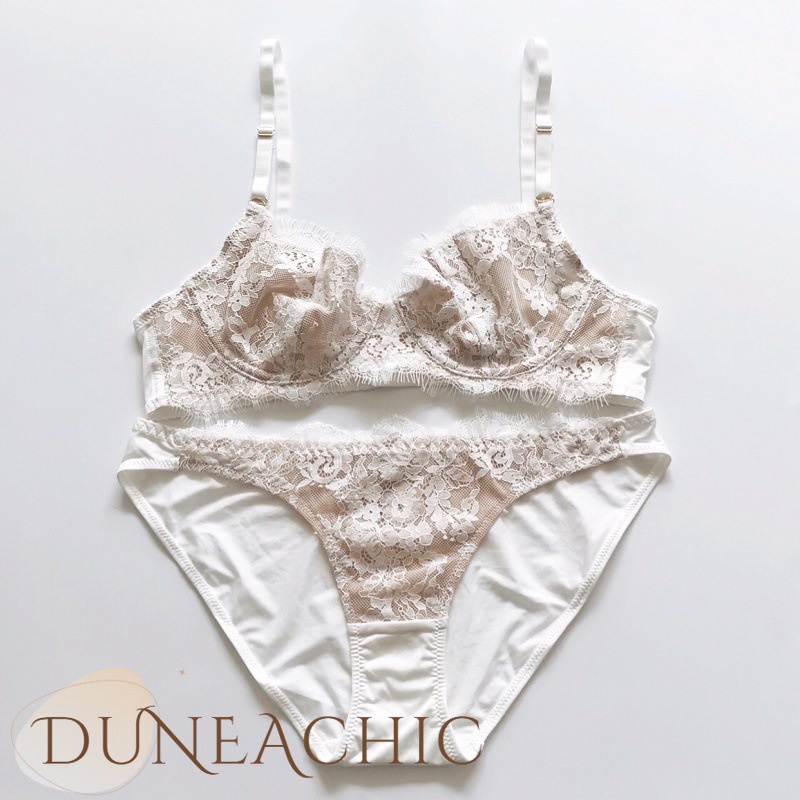 DUNEA Bộ Đồ Lót Ren Siêu Mỏng Mềm Mại Thoáng Khí Gợi Cảm Cho Nữ