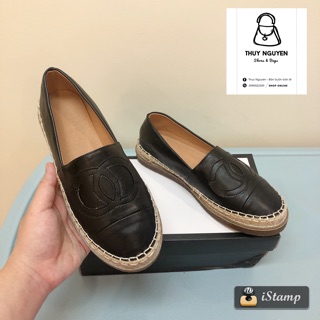 Slipon đế cói