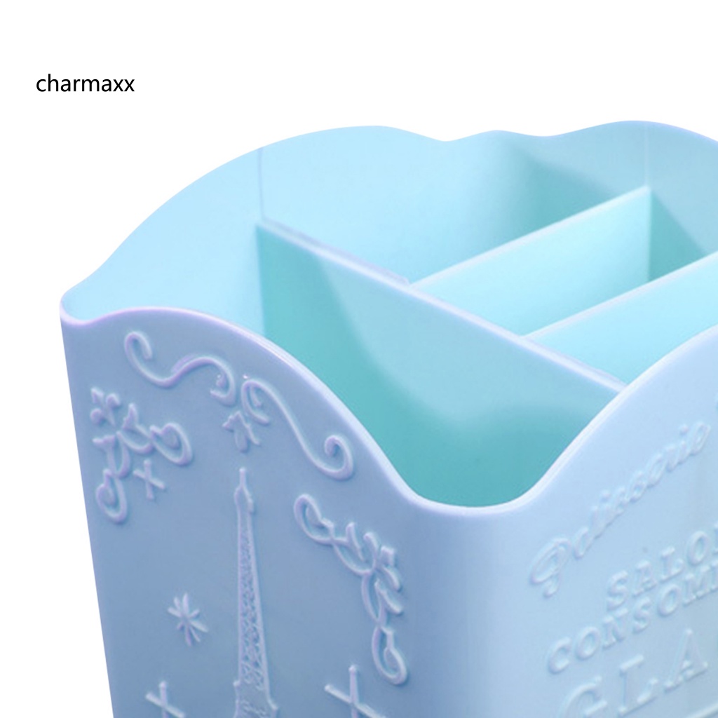 Cx Giá Đỡ Cọ Trang Điểm Bốn Ngăn Tinh Tế Cho Nữ