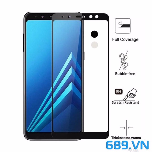 [Sale 50%] Kính cường lực Sam sung A8S,A8 star,A8+,A8 Plus,A8 2018