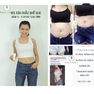 [TẶNG KÈM] Kem quế olic, Kem tan mỡ săn chắc quế olic