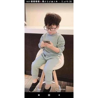 Set 5 bộ nỉ bông cho bé 8 - 20kg