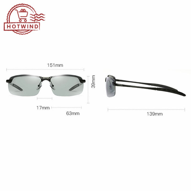 Kính mát phân cực kiểu dáng đơn giản thời trang cho nam | BigBuy360 - bigbuy360.vn