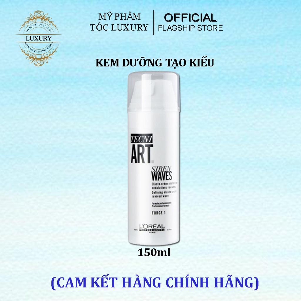 Kem dưỡng sóng xoăn loreal siren waves 150ml