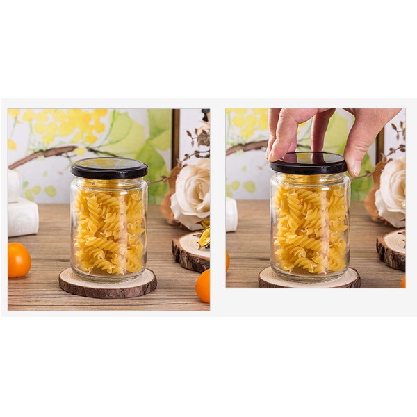 HỦ THỦY TINH TRÒN NẮP THIẾC | BigBuy360 - bigbuy360.vn