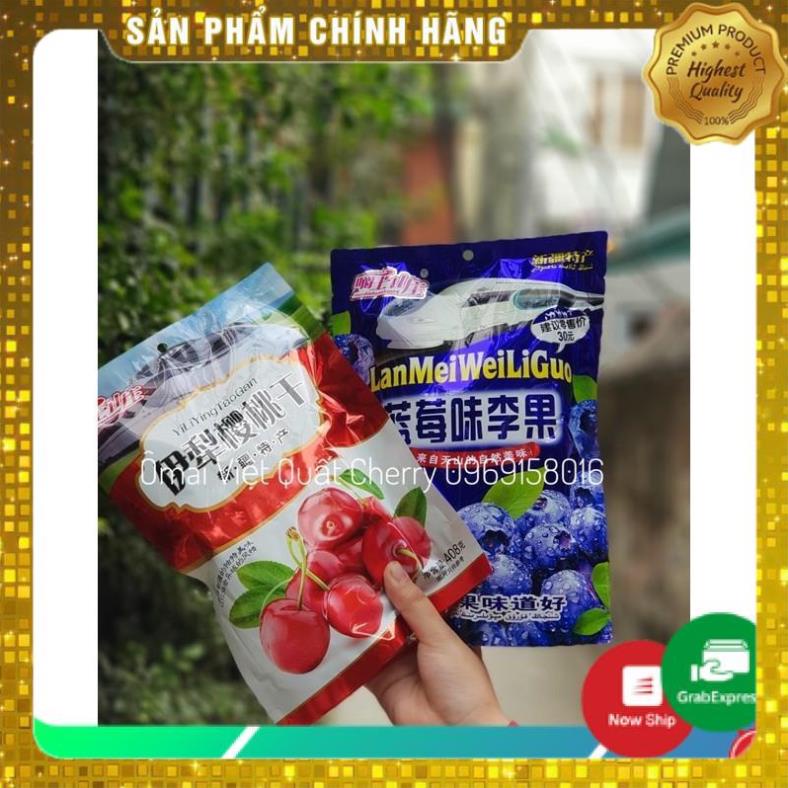 Ô MAI CHERRY ÔMAI VIỆT QUẤT - việt quất gói 428gr cherry gói 408gr