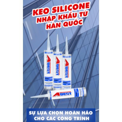 KEO SILICONE ABEST A500  OXIME, NHẬP KHẨU HÀN QUỐC (300ml)