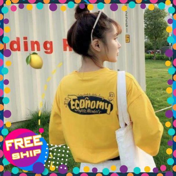 Áo thun tay lỡ Unisex ECONOMY