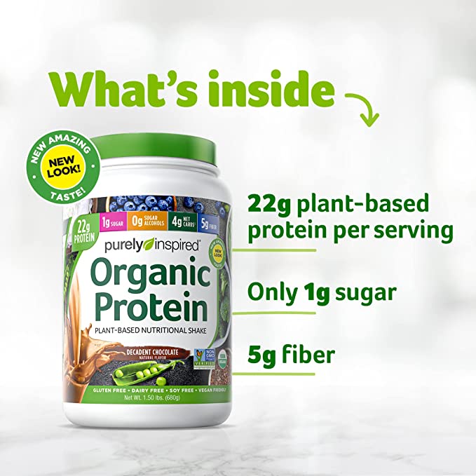 Protein Thực Vật Hữu Cơ Purely Inspired Organic Protein Powder