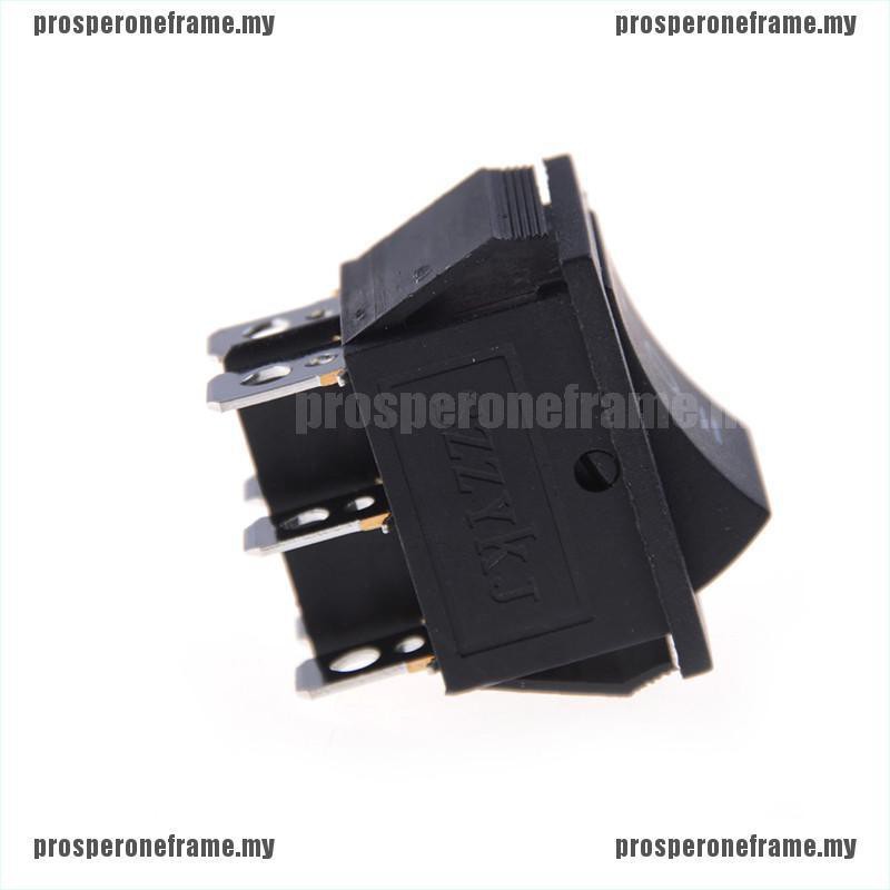 Set 2 Công Tắc On / Off / On 6 Pin 16a Kcd4 Màu Đen | BigBuy360 - bigbuy360.vn