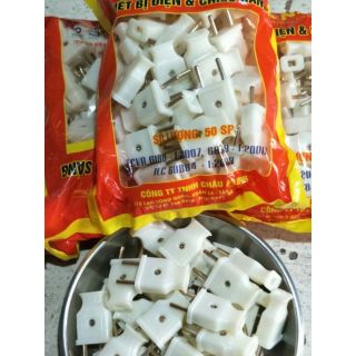 Bán Sỉ 1 gói 50 cái phích cắm điện Nival