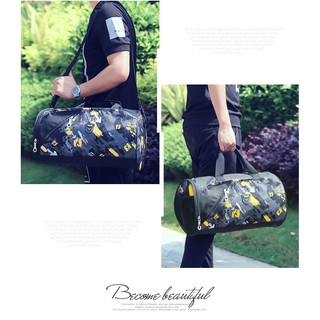 Túi trống thể thao du lịch thời trang có ngăn đựng giày riêng