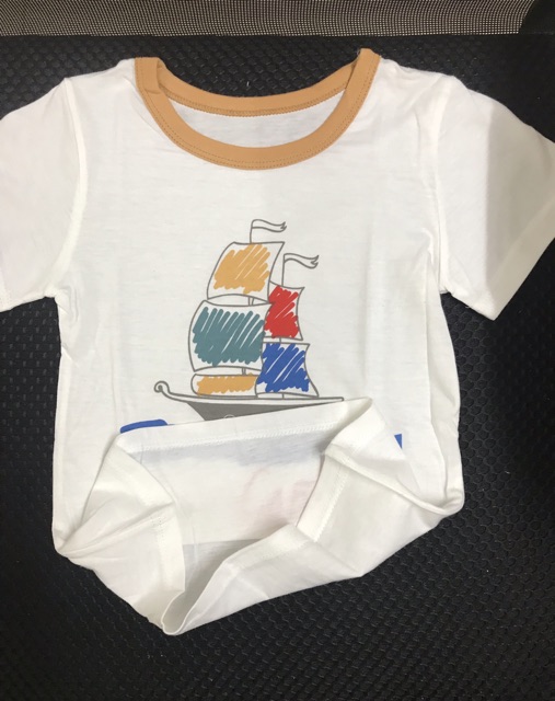 Áo phông bé trai, áo thun cotton cho bé in hình hàng xuất Hàn