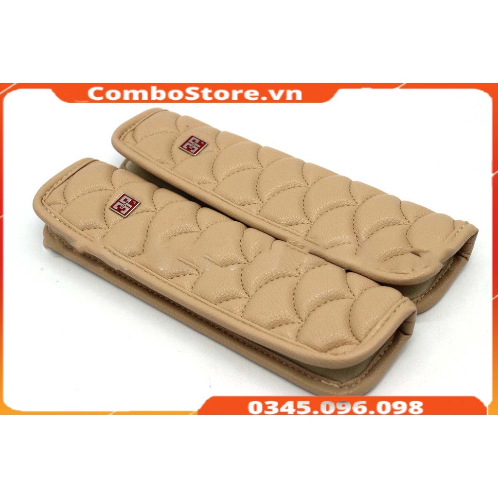 Bọc dây đai an toàn ô tô xe hơi da cao cấp 3P