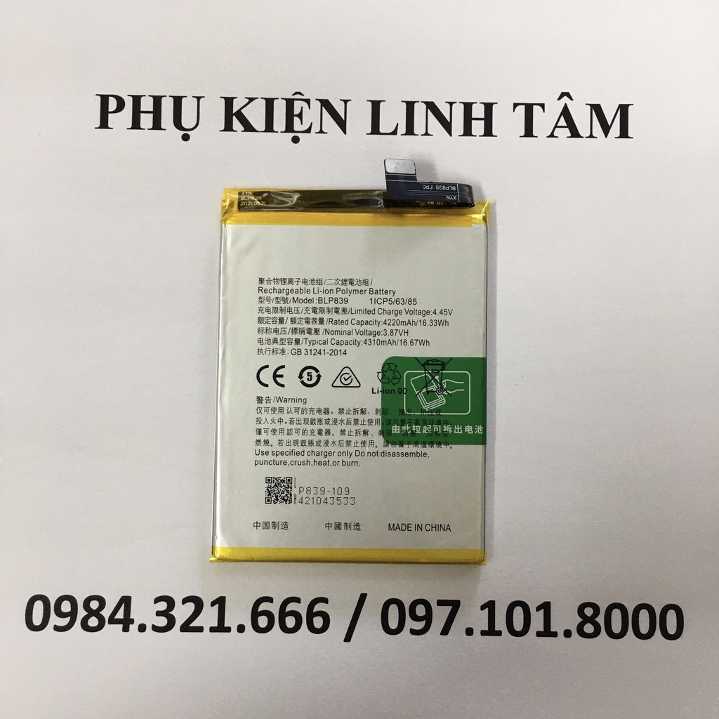 Pin Oppo A95 – 5G / Reno 6Z