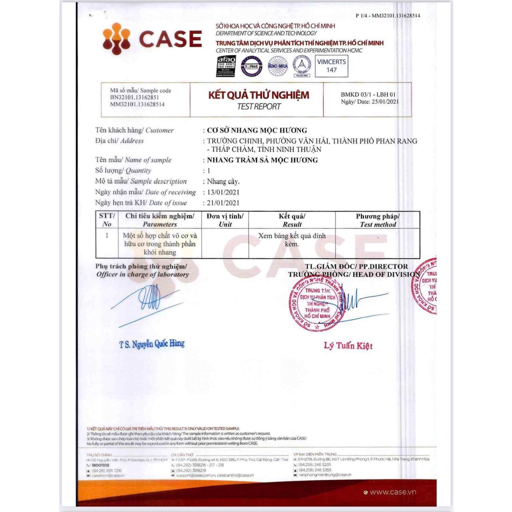Nhang sạch Mộc Hương 30cm - 100% từ thiên nhiên Hương Khuynh Diệp