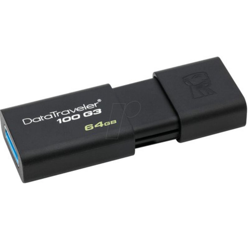 USB Kingston DT100G3 64Gb chuẩn 3.0 - Hàng cao cấp Chính Hãng bảo hành 5 năm