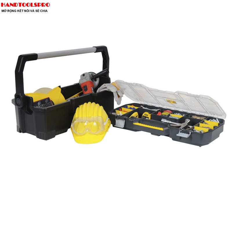 Thùng đồ nghề có khay đựng phụ kiện 67 x 32,3 x 25,1 cm Stanley 1-97-514