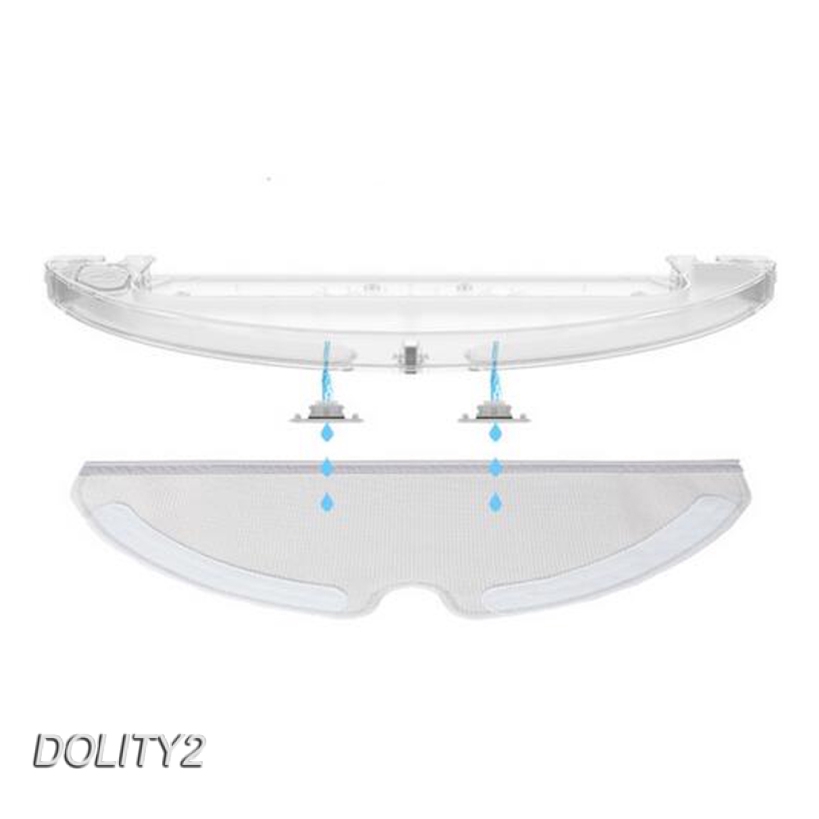 12pcs Water Tank Filters Parts for  Roborock Robot Vacuum Cleaner 2