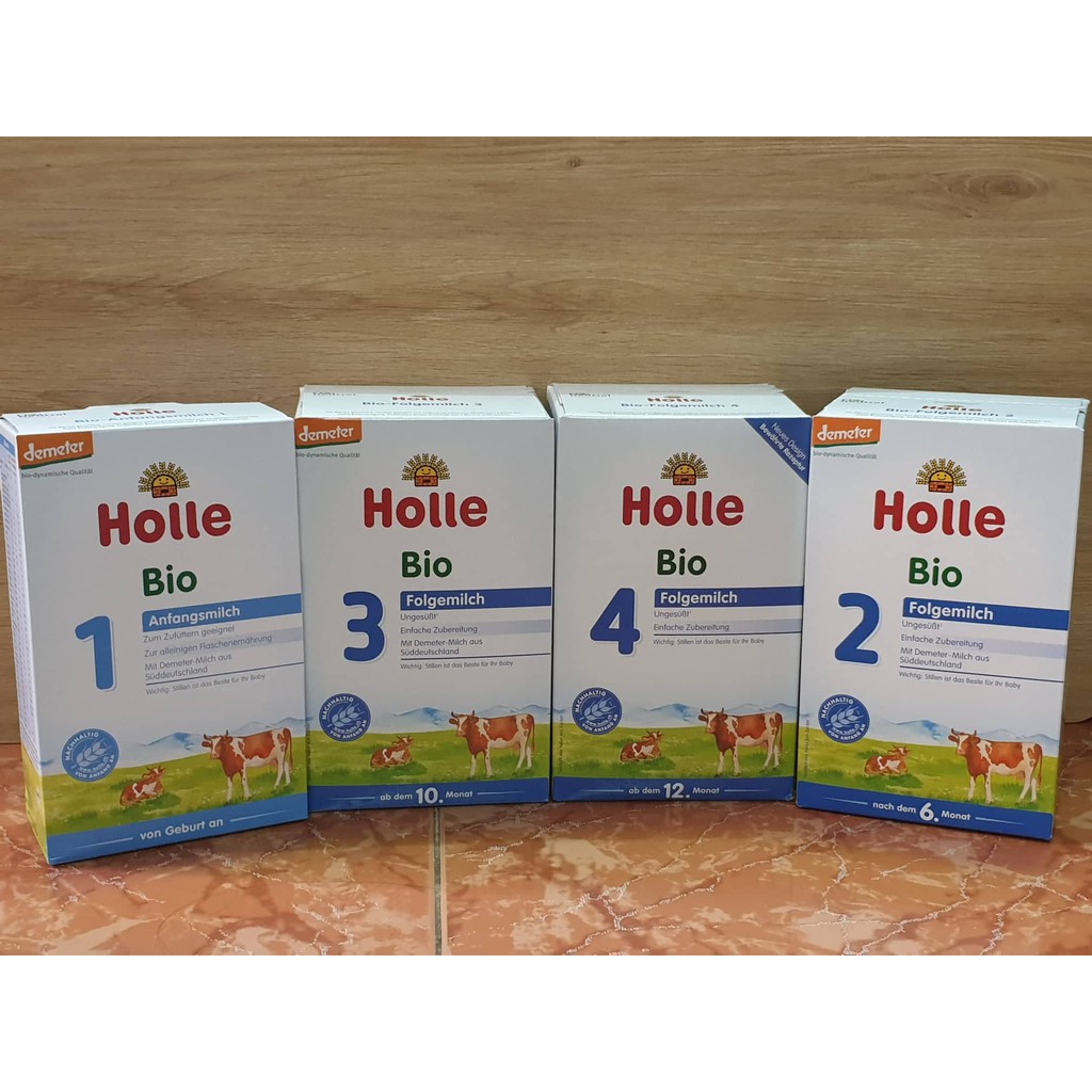 Sữa bò hữu cơ công thức Holle