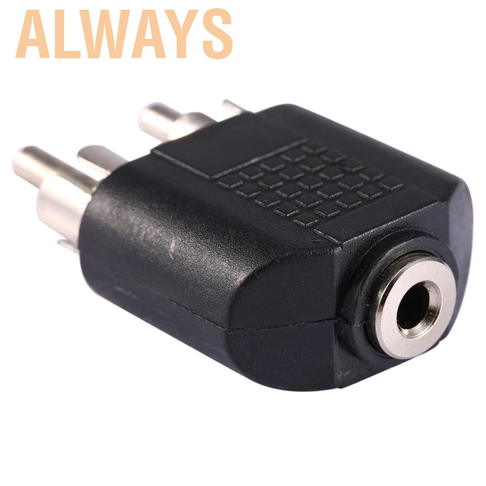 [Wholesale Price] Giắc chuyển đổi từ 3.5mm Female Stereo sang RCA Male