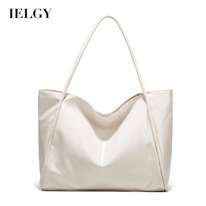 IELGY Túi Đeo Vai Cỡ Lớn Bằng Da Mềm Thời Trang Cho Nữ