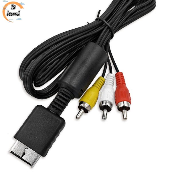 Dây Cáp Âm Thanh 1.8m 3rca Tv Av Cho Ps2 Ps3