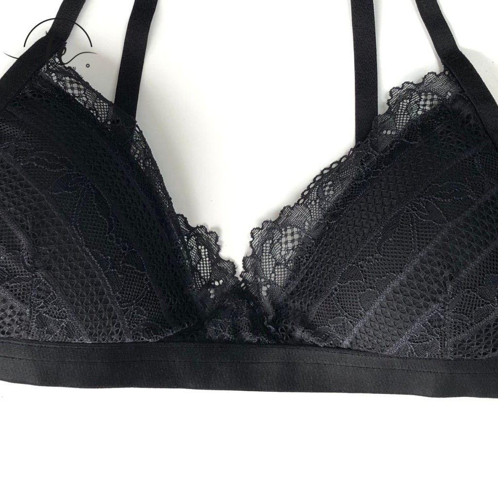 Áo Lót Không Gọng Nữ LE.DESIGN Thiết Kế 2 Dây Bản To Không Gọng Chống Chảy Xệ Chất Liệu Ren Cao Cấp | BigBuy360 - bigbuy360.vn