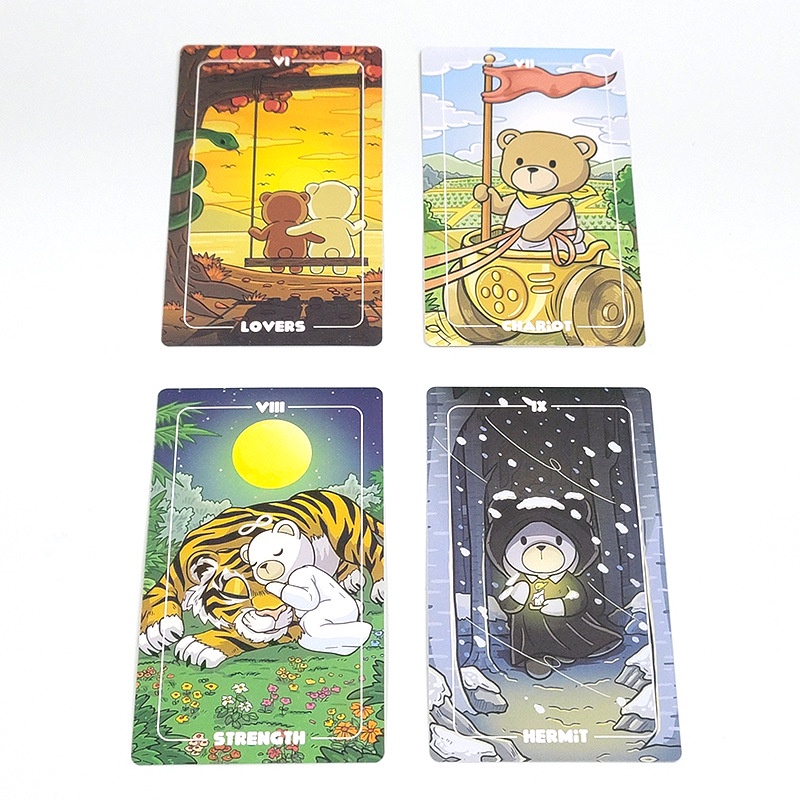 Bộ Bài Teddy Tarot Nifoki E4