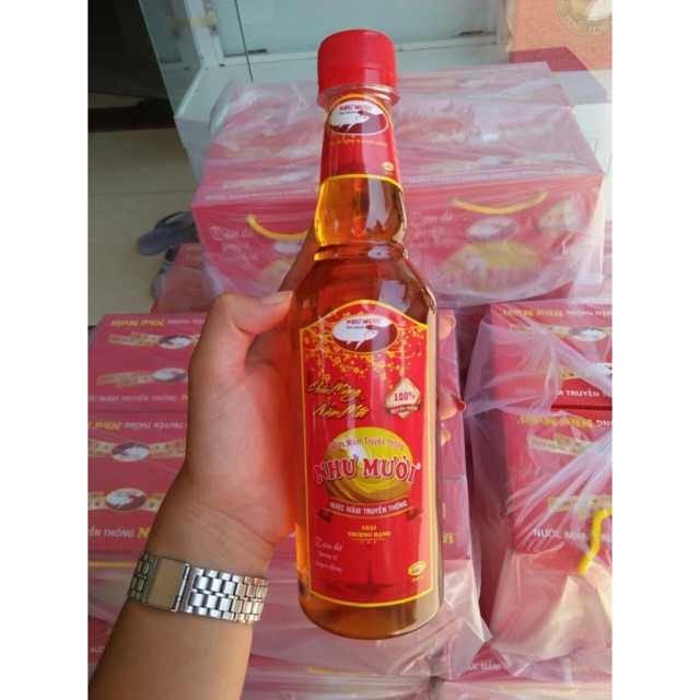 Nước Mắm Nhỉ Cá Cơm Truyền Thống NHƯ MƯỜI⚡️FREE SHIP⚡️ (1 chai 500ml/6 chai/ thùng /3lit) | BigBuy360 - bigbuy360.vn