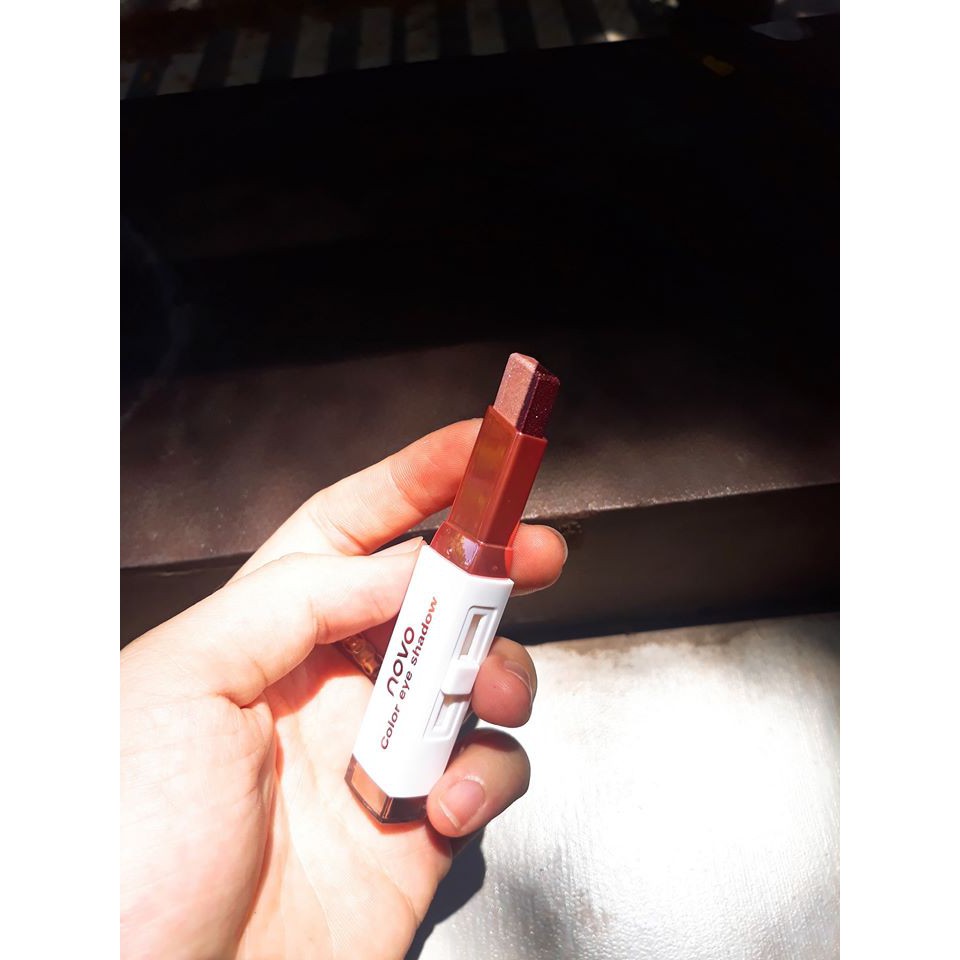 [CAO CẤP] Phấn Mắt Trang Điểm 2 Màu Dạng Thỏi NOVO (3.8g) - SP000247 | BigBuy360 - bigbuy360.vn