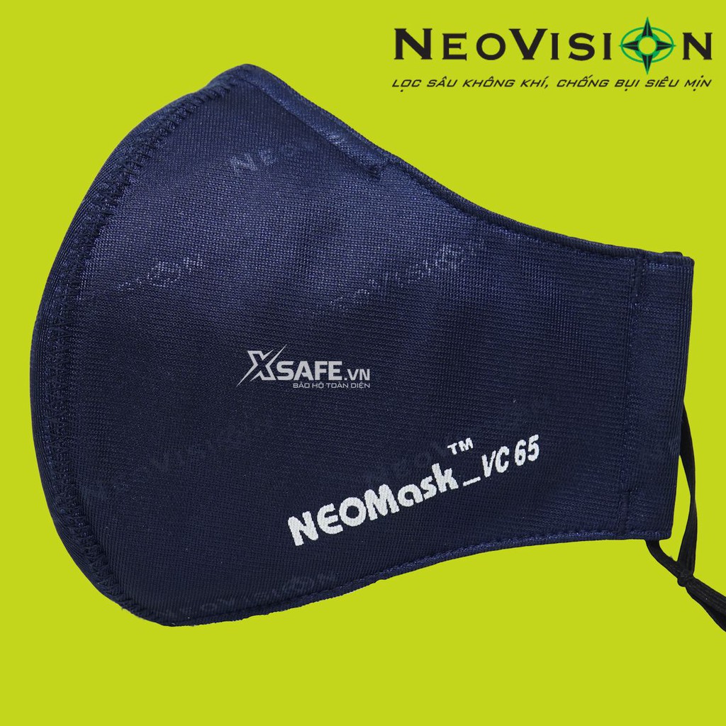 Khẩu trang than hoạt tính Neomask VC65 kháng khuẩn chống bụi mịn màng lọc hoạt tính