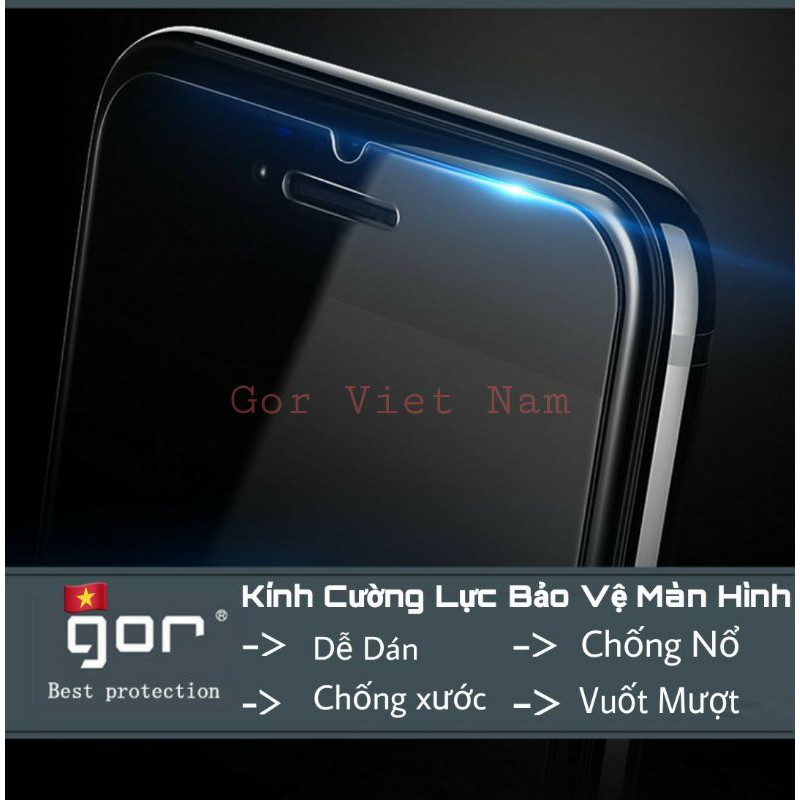 IPhone X Kính cường lực Gor chính hãng , Bảo vệ điện thoại iPhone