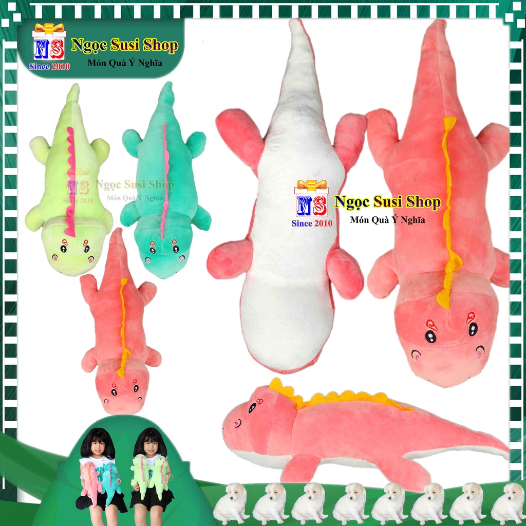 GẤU BÔNG HÌNH KHỦNG LONG CHO BÉ DỄ THƯƠNG SIZE NHỎ - THÚ NHỒI BÔNG HÌNH KHỦNG LONG