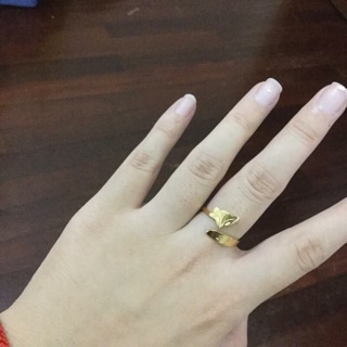 Nhẫn titan ko đen cáo