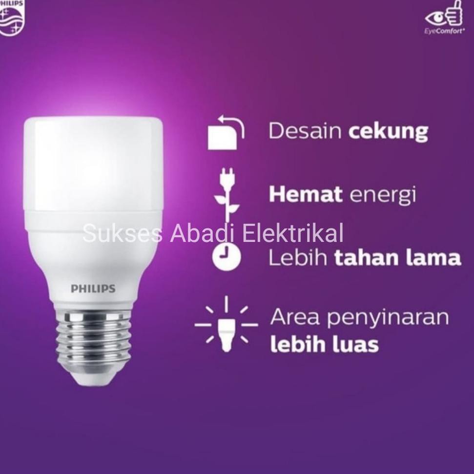 Mới Bóng Đèn Led Philips 20w E27 20 Wat