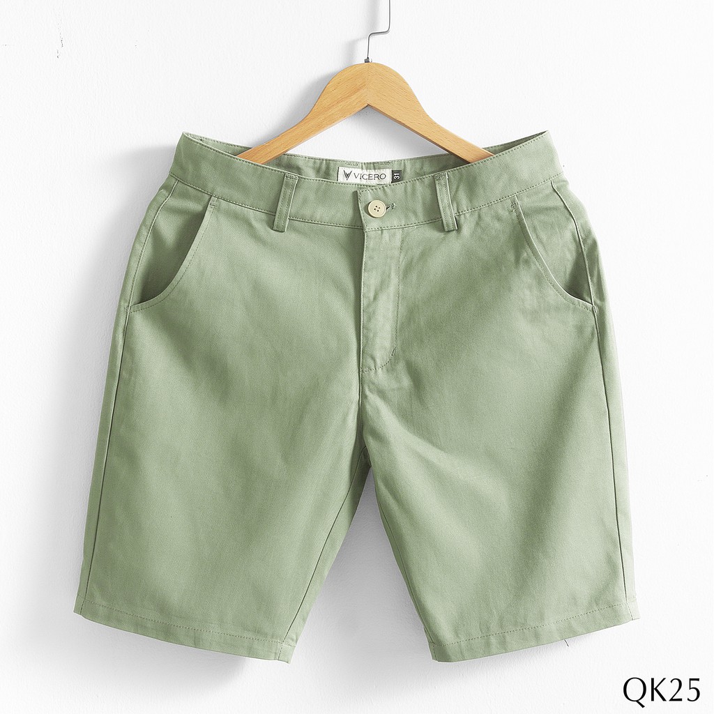 [Mã FAMALLT5 giảm 15% đơn 150K] Quần Short KaKi Nam VICERO Kiểu Dáng Hiện Đại Phong Cách Thời Thượng | BigBuy360 - bigbuy360.vn