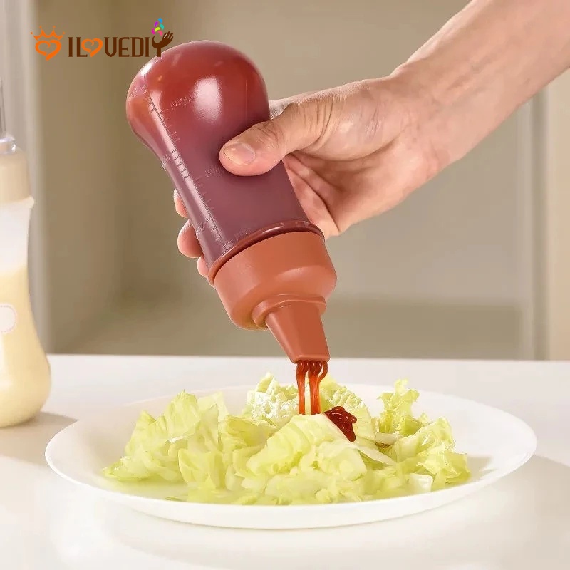 Bình đựng nước sốt 350ml có nắp đậy 5 lỗ tiện dụng