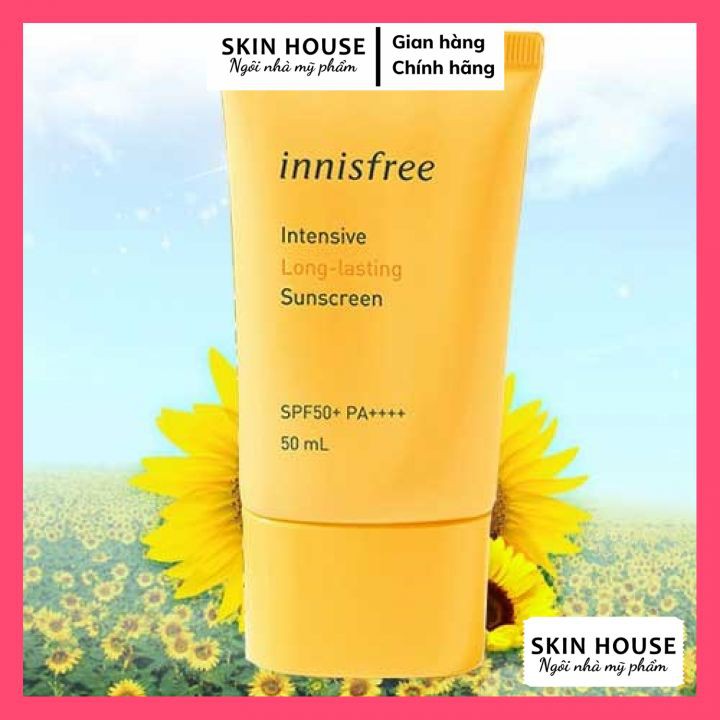 Kem Chống Nắng Lâu Trôi Innisfree Intensive Long Lasting Sunscreen SPF50+ PA++++ 50ml