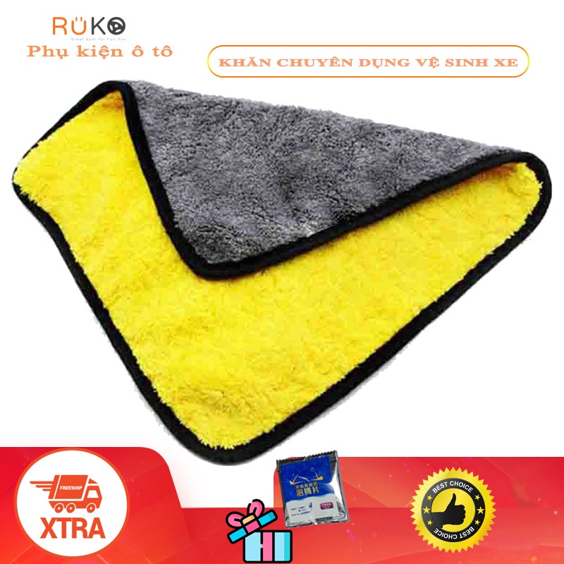 🚗 Khăn lau xe hơi, khăn chùi vệ sinh xe ô tô, xe hơi chuyên dụng