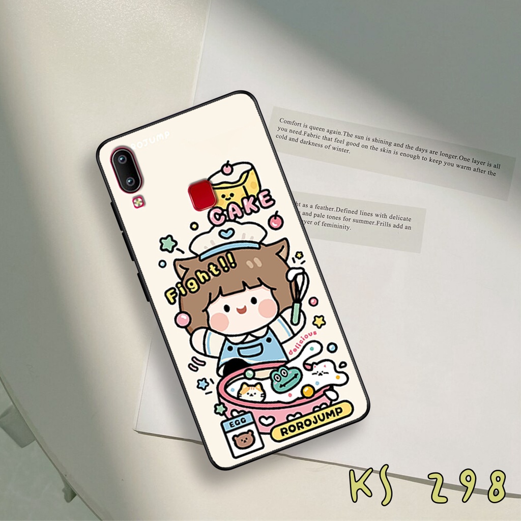 Ốp lưng Vivo Y91 - Vivo Y95 - Ốp in hình Ngân hà &amp; RoroJump siêu đẹp