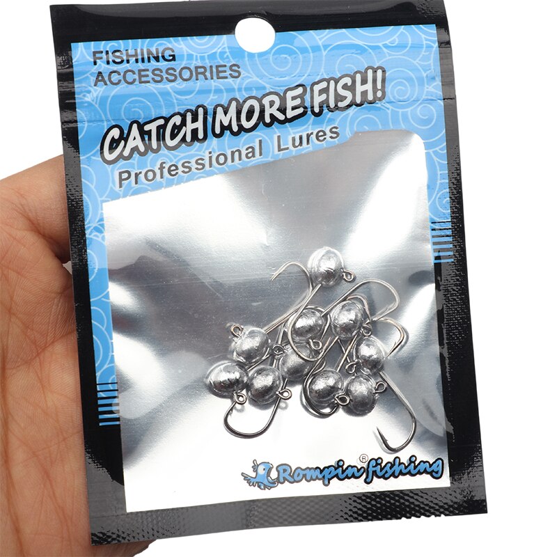 Set 10 Mồi Giả Nhử Cá 2g 3g 4g 5g Bằng Nhựa Cứng Gắn Kèm Móc Câu